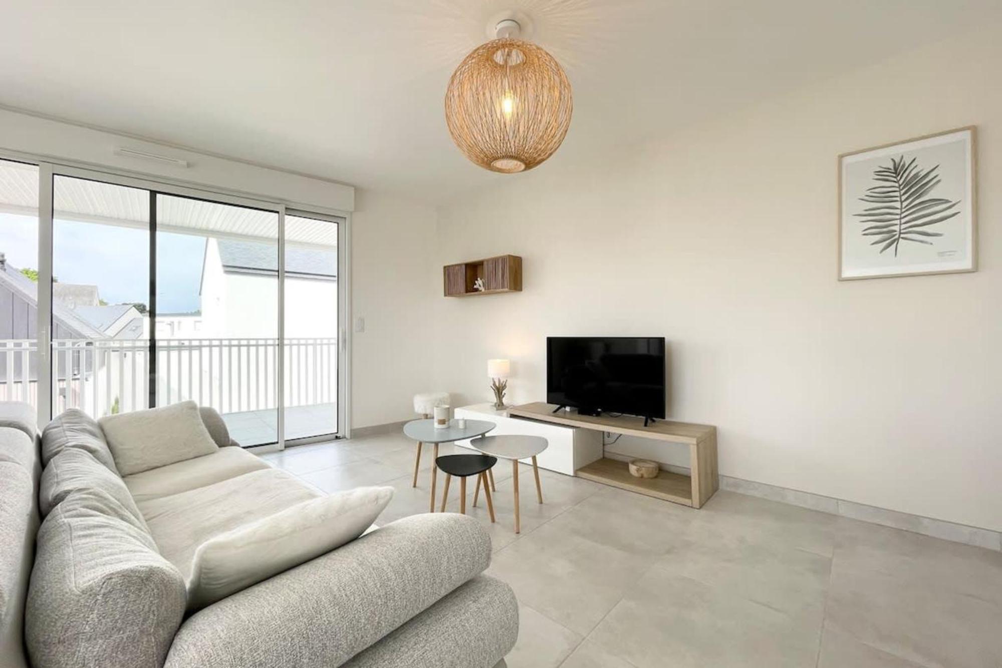 Spacieux Appartement Neuf De Standing Hyper Cosy Larmor-Plage Buitenkant foto
