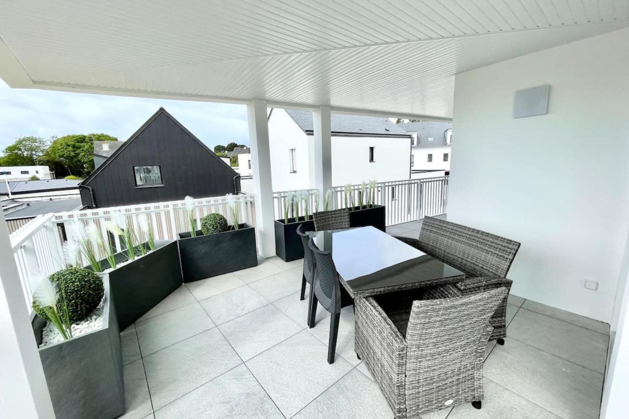Spacieux Appartement Neuf De Standing Hyper Cosy Larmor-Plage Buitenkant foto