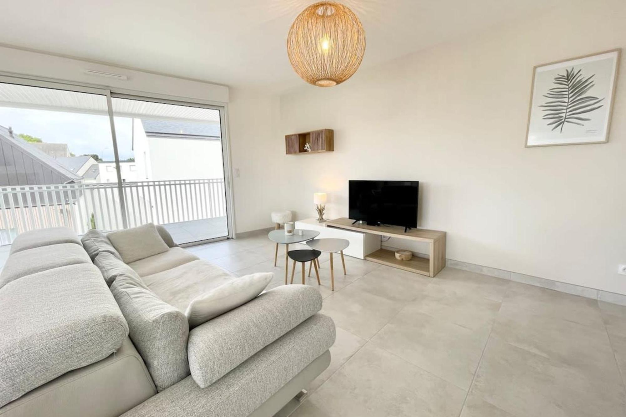 Spacieux Appartement Neuf De Standing Hyper Cosy Larmor-Plage Buitenkant foto